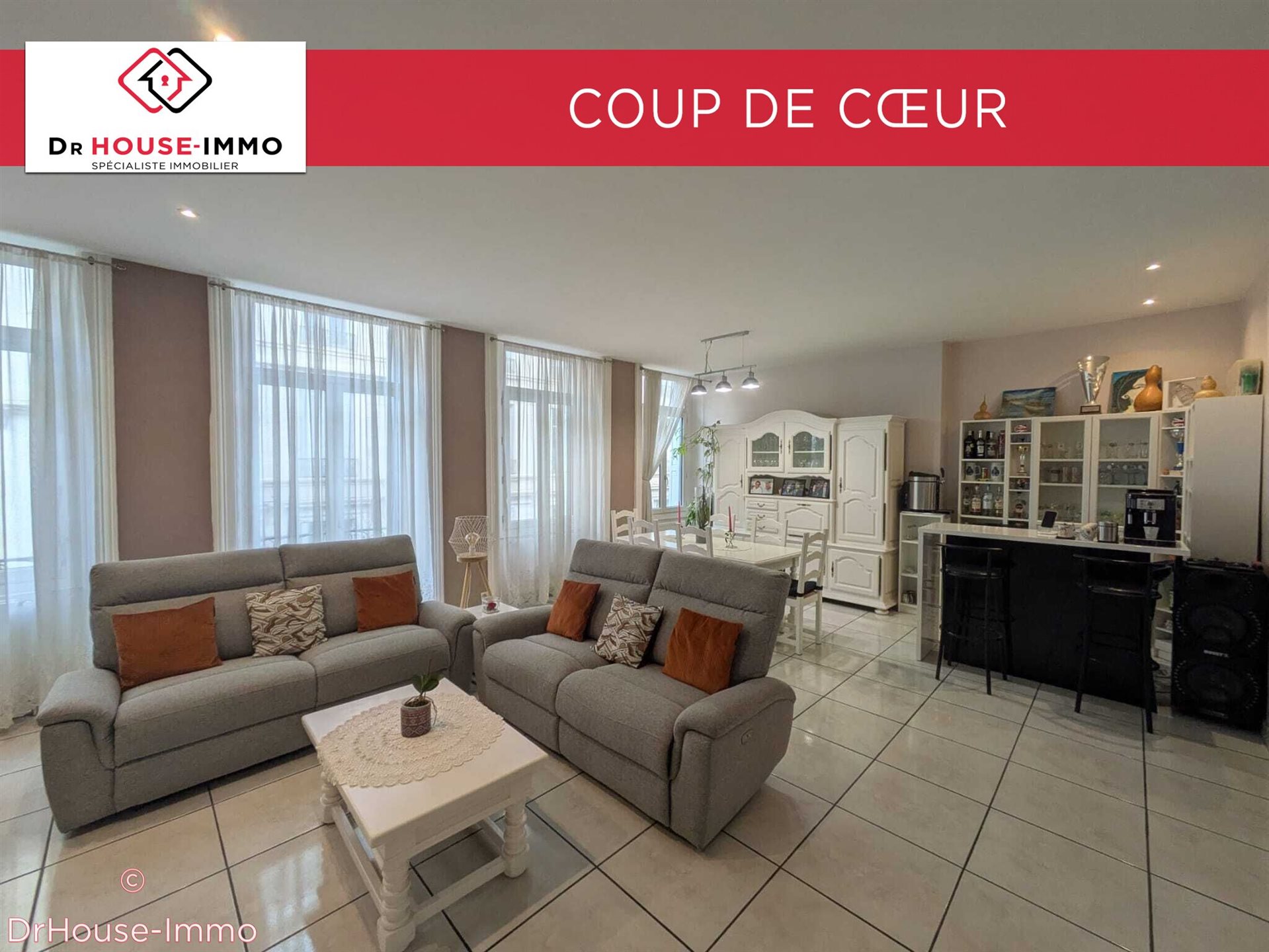 Appartement à vendre, 119m², Saint-Étienne