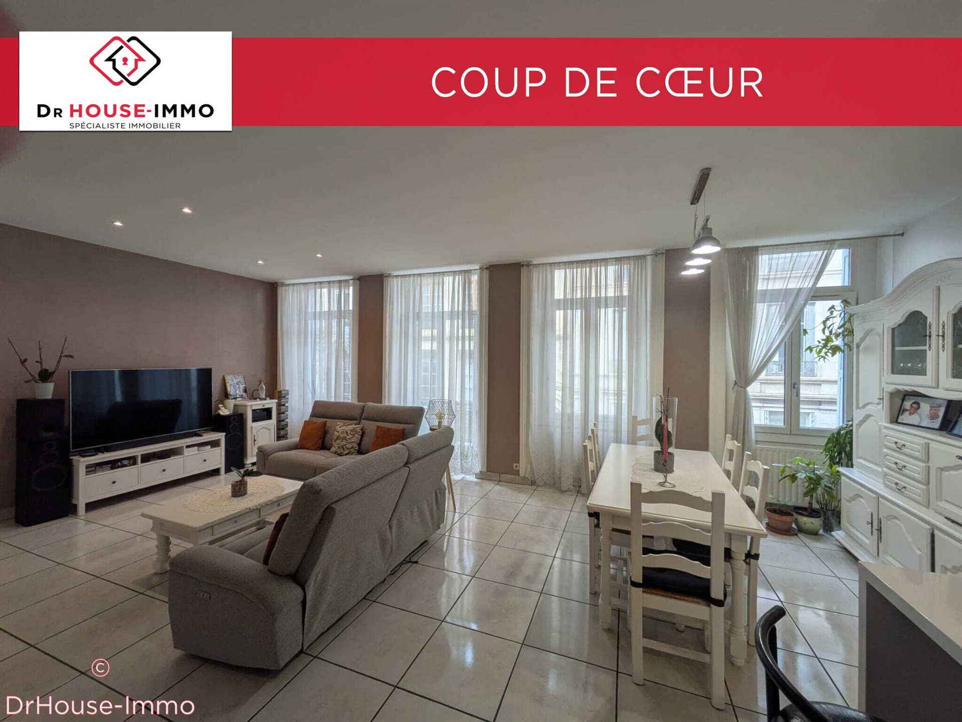 Appartement à vendre, 119m², Saint-Étienne