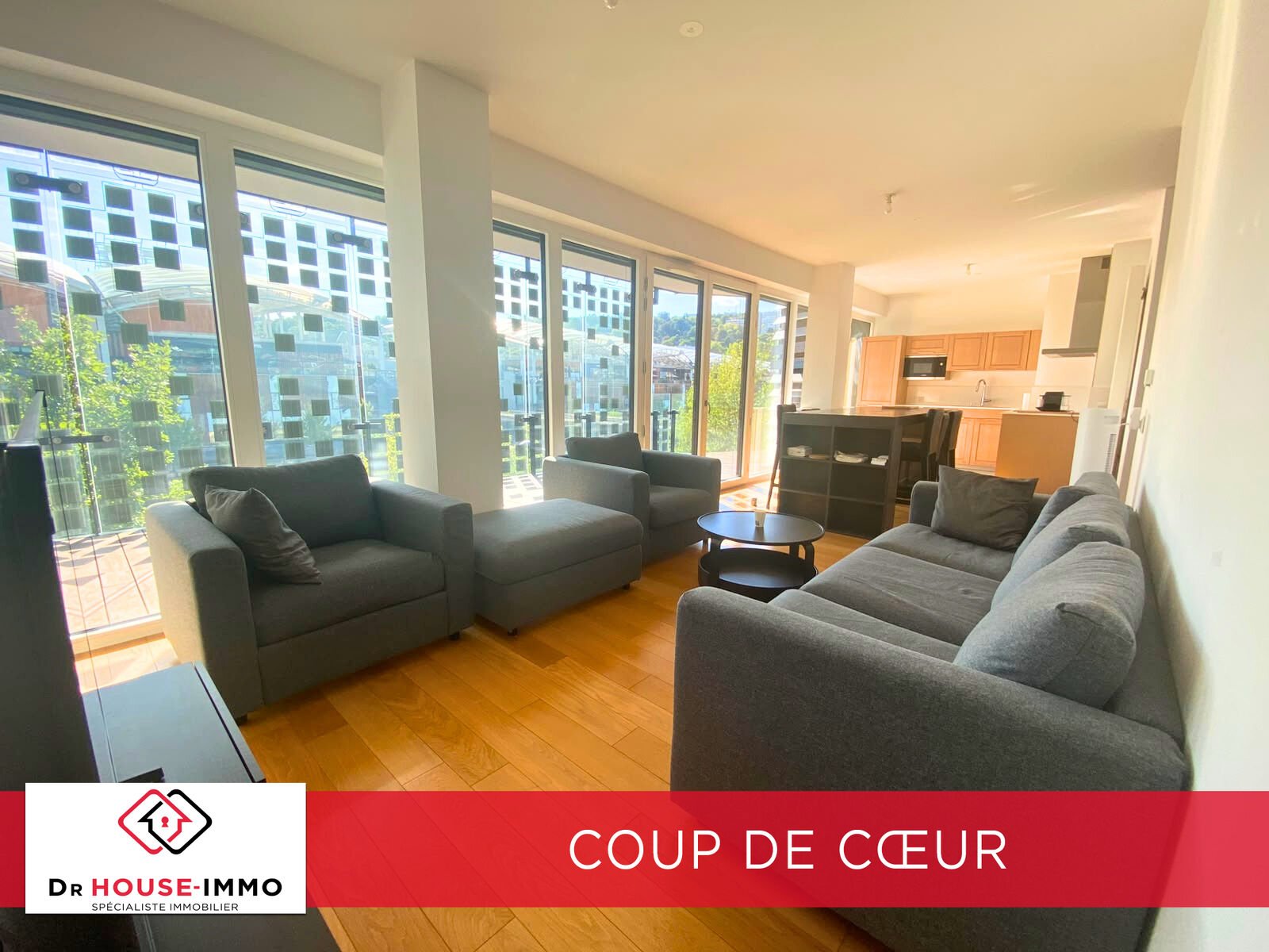 Appartement à louer, 93m², Lyon 2ème