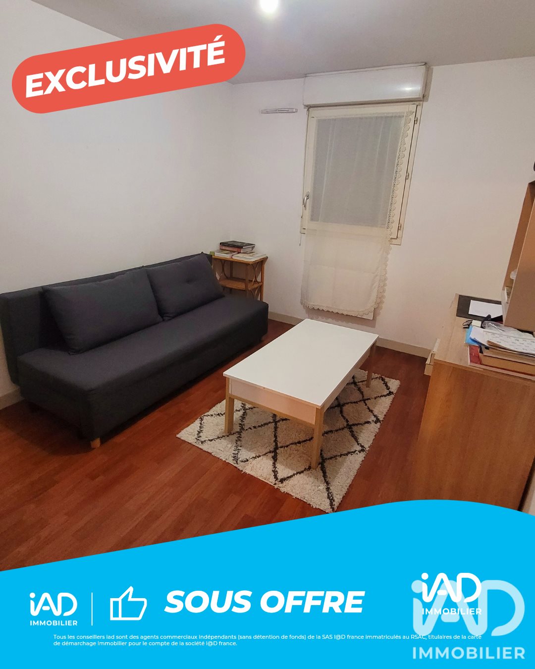 Appartement à vendre, 18m², Avon