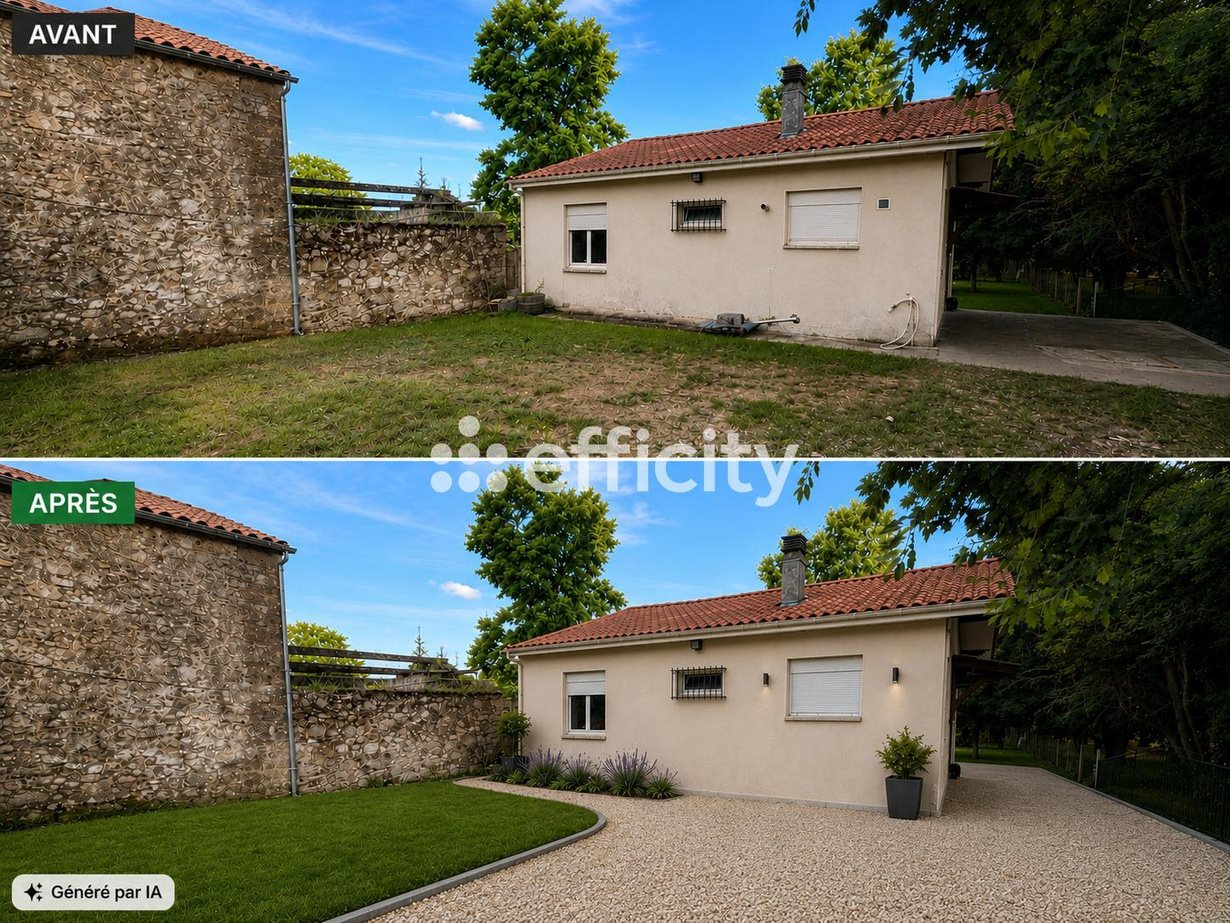 Maison à vendre, 77m², Montcaret