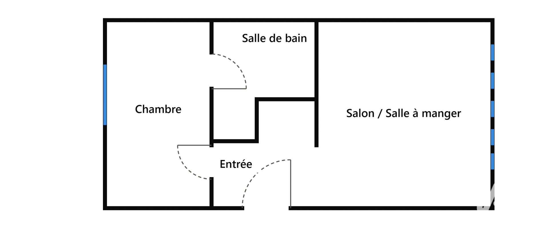 Appartement à vendre, 36m², Calais