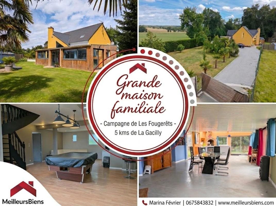 Maison à vendre, 169m², La Gacilly