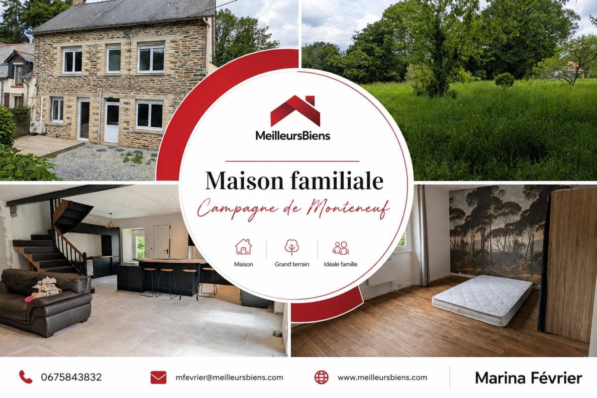 Maison à vendre, 111m², Monteneuf