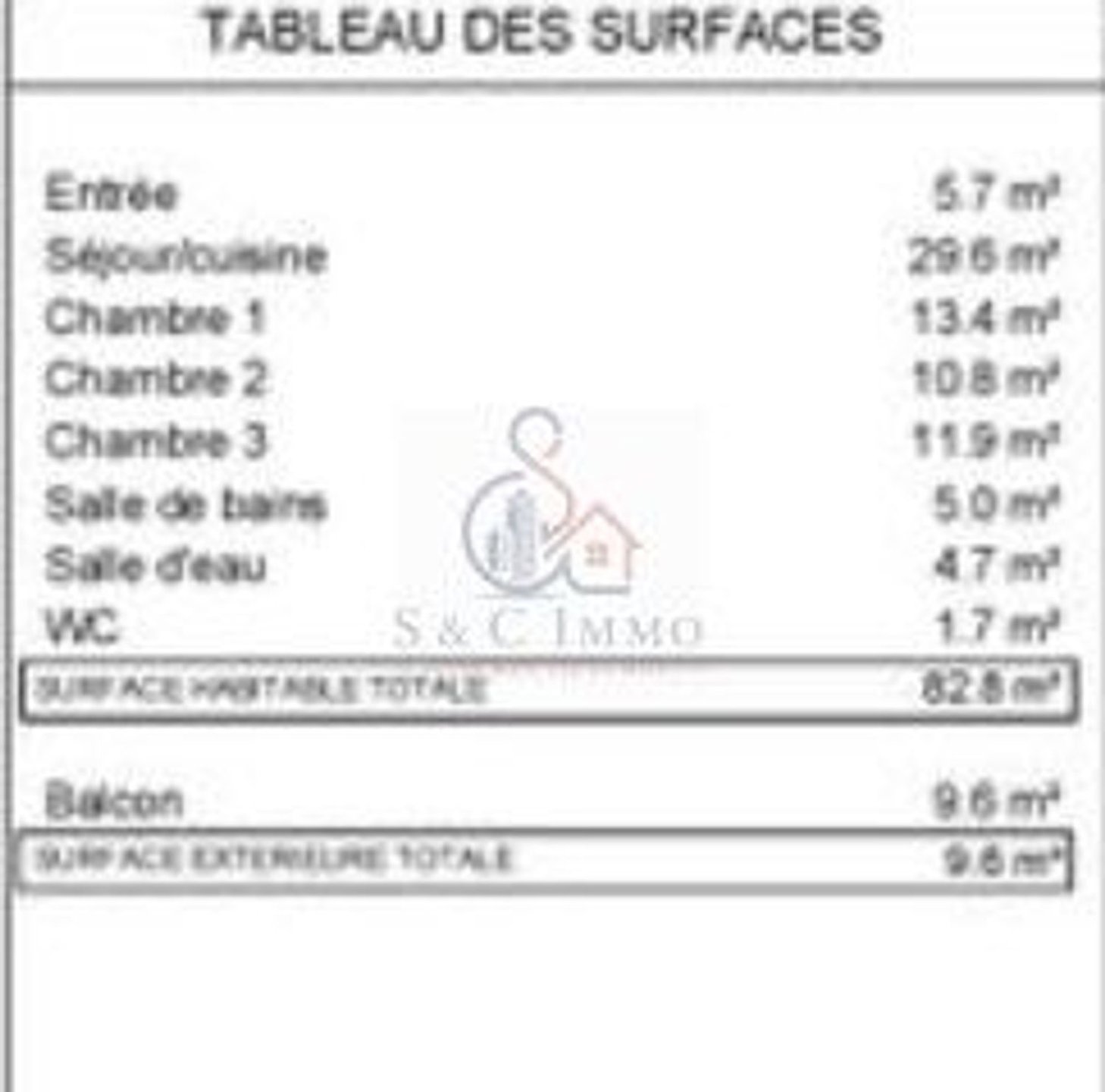 Appartement à vendre, 82m², Gennevilliers