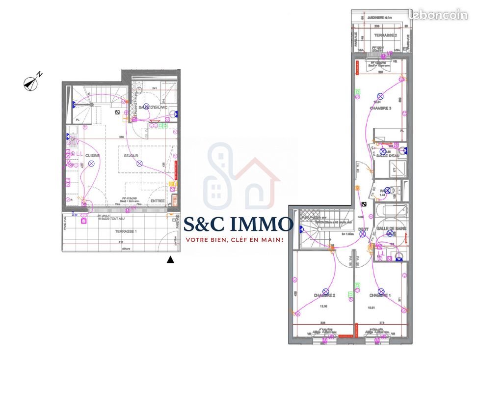Appartement à vendre, 82m², Saint-Leu-la-Forêt