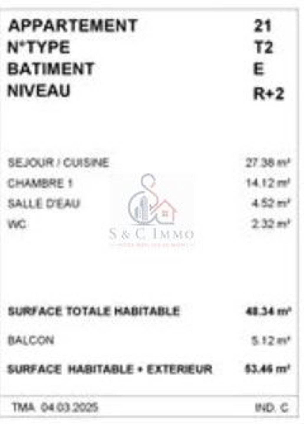 Appartement à vendre, 48m², Nanterre
