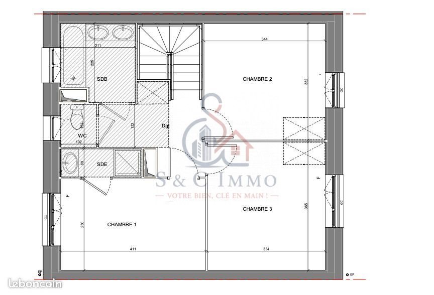 Appartement à vendre, 96m², Coupvray