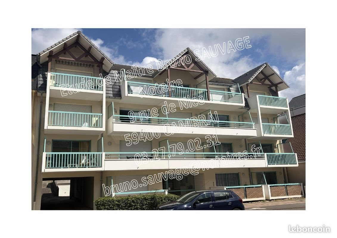 Appartement à vendre, 45m², Cucq
