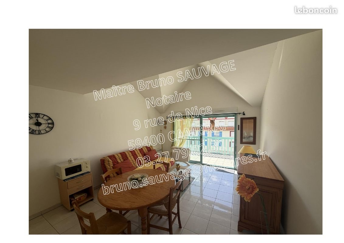 Appartement à vendre, 45m², Cucq