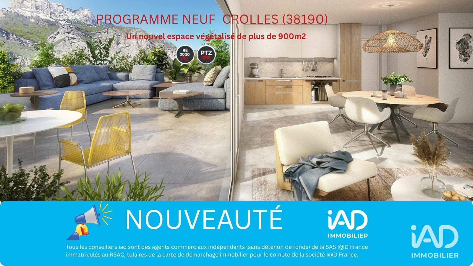 Appartement à vendre, 70m², Crolles