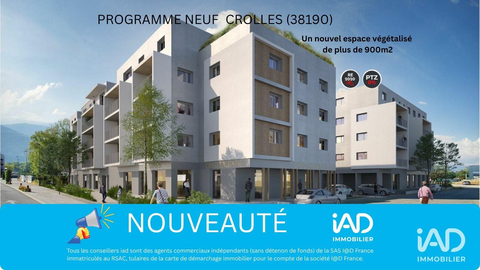Appartement à vendre, 70m², Crolles
