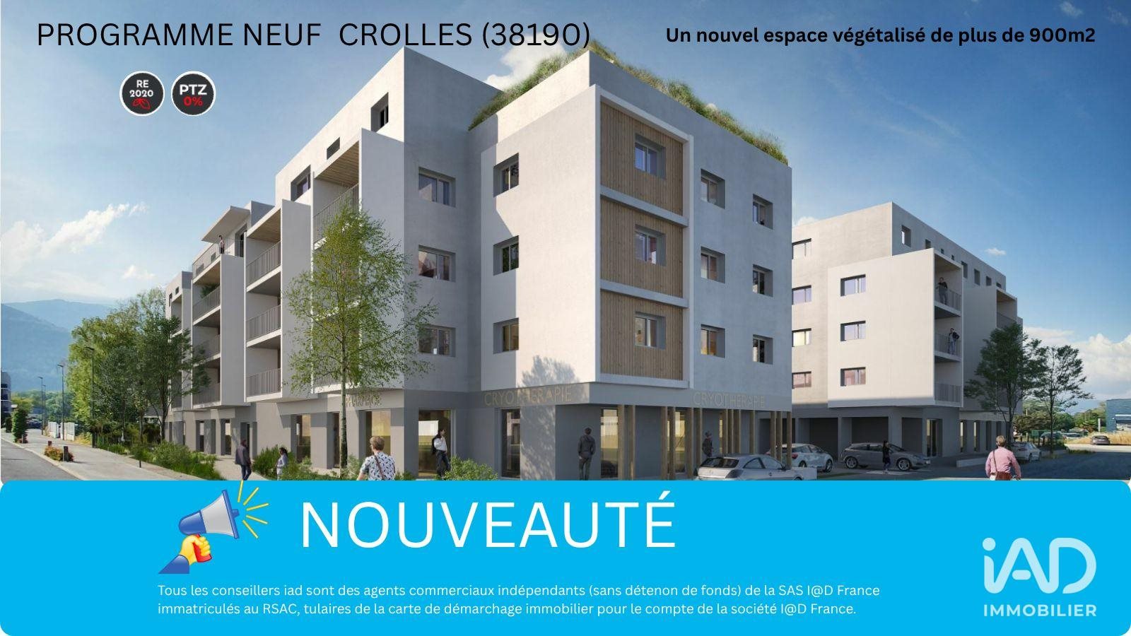 Appartement à vendre, 41m², Crolles