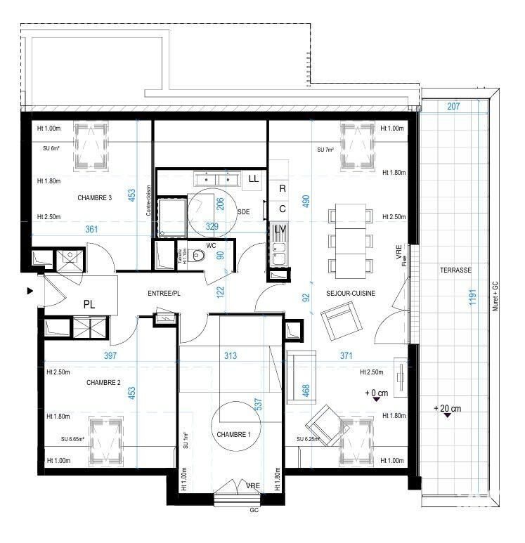 Appartement à vendre, 81m², Pornic