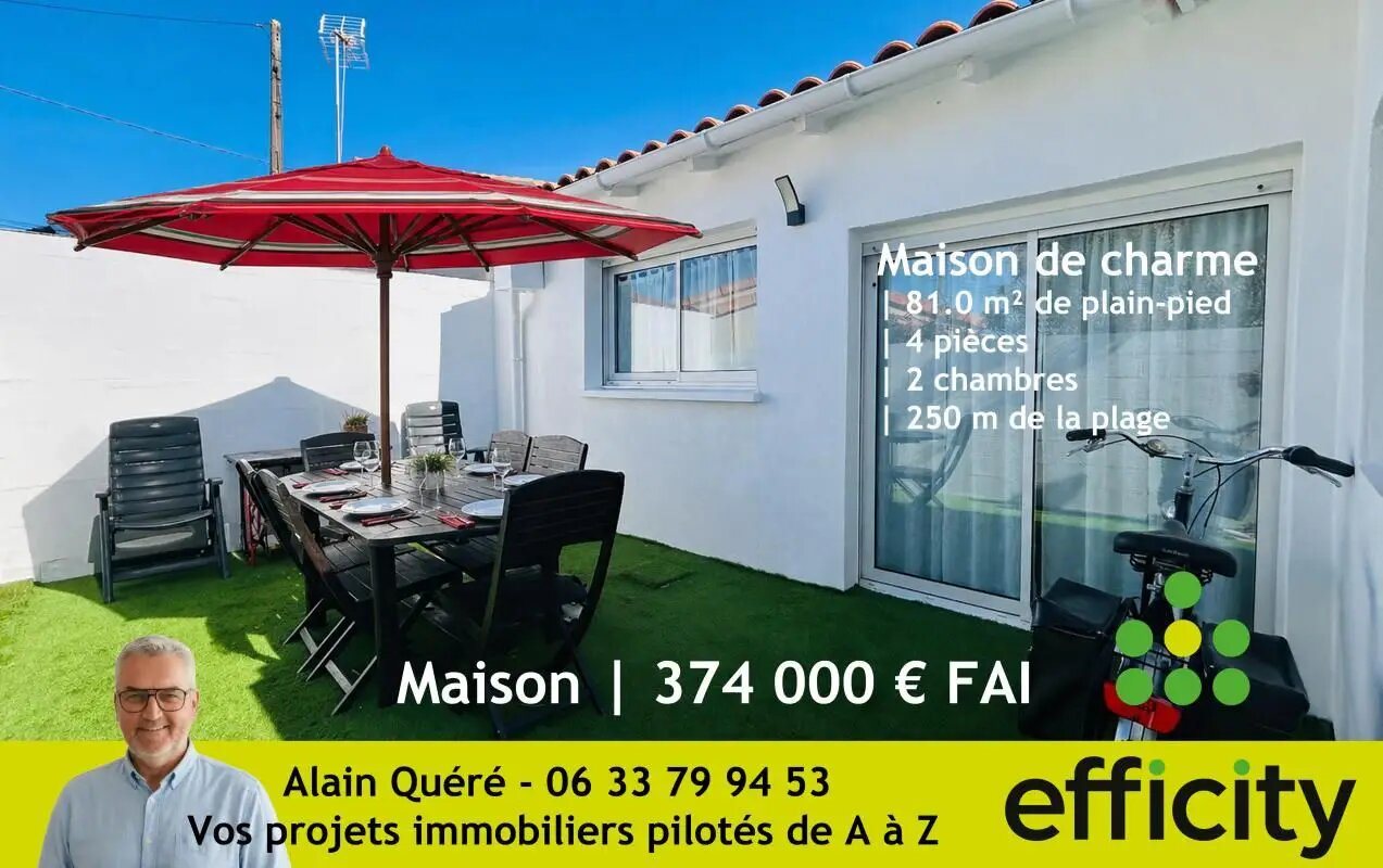 Maison à vendre, 81m², Châtelaillon-Plage