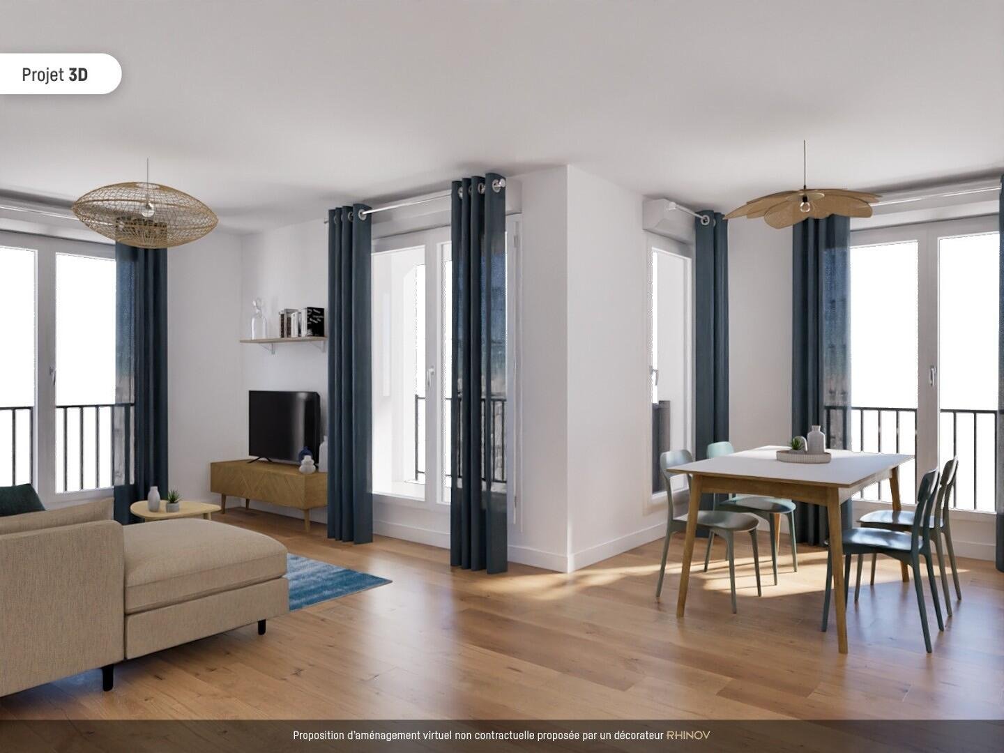 Appartement à louer, 79m², Bobigny