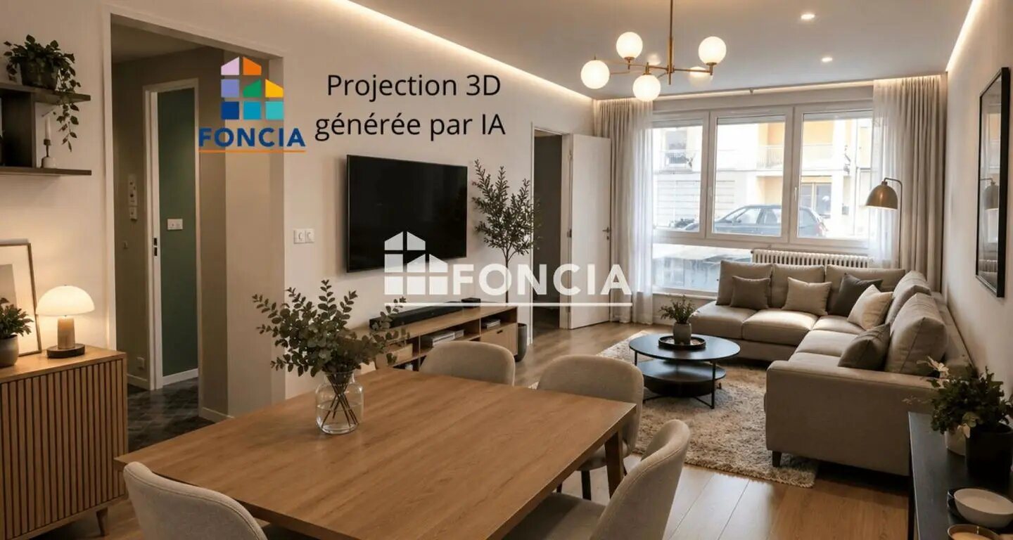 Appartement à vendre, 60m², Firminy