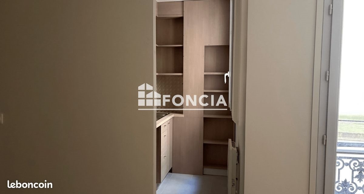 Appartement à louer, 28m², Paris 20ème