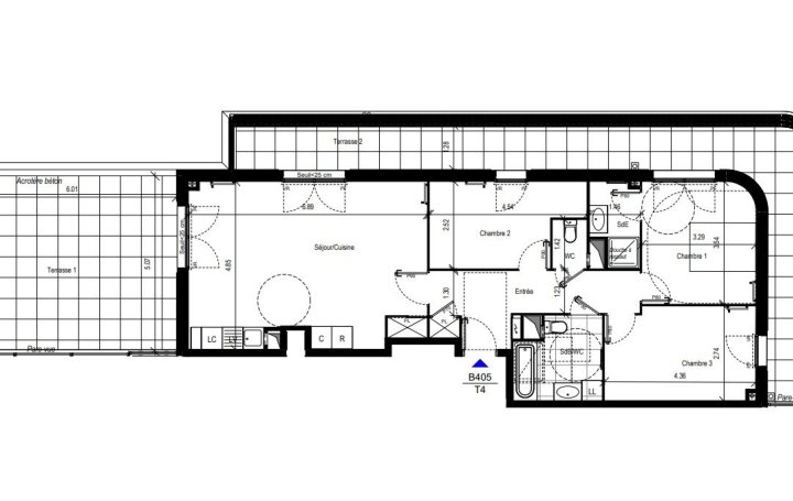 Appartement à vendre, 85m², L'Haÿ-les-Roses