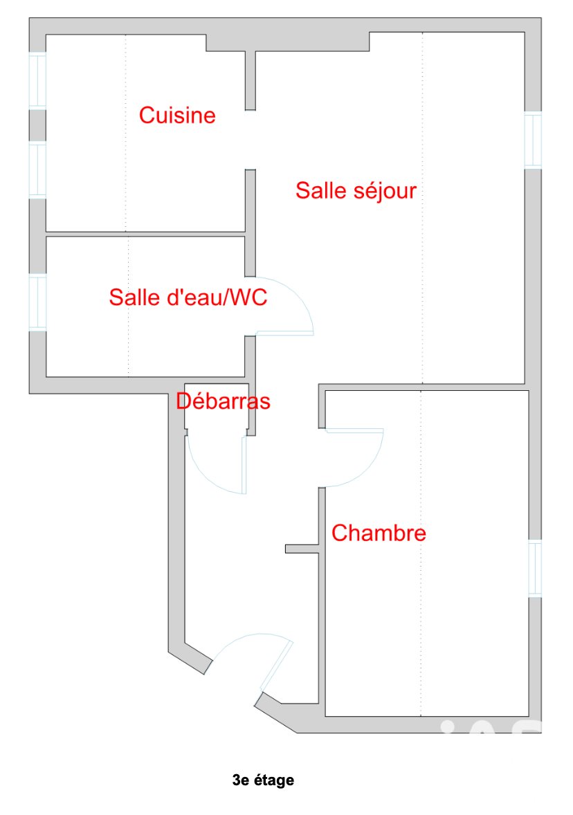 Appartement à vendre, 24m², Strasbourg