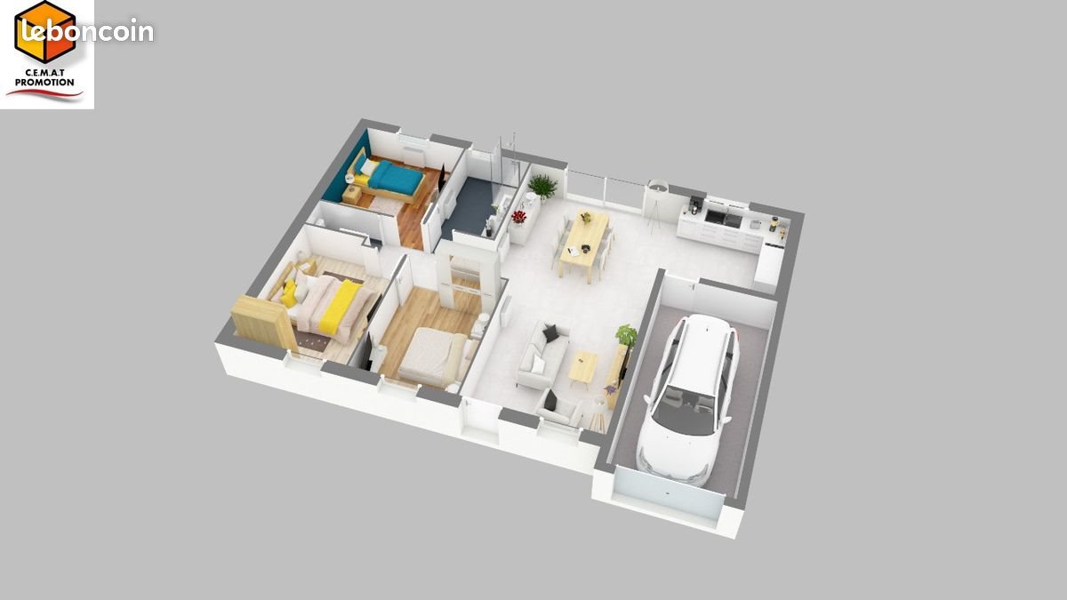 Maison à vendre, 88m², Bréhal