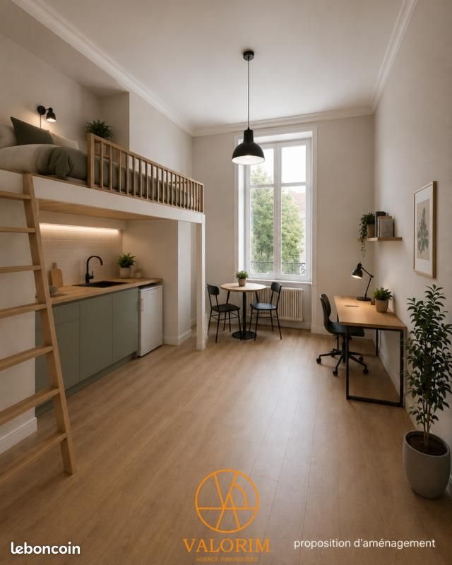 Appartement à vendre, 18m², Nancy