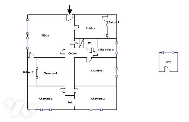 Appartement à vendre, 81m², Albertville