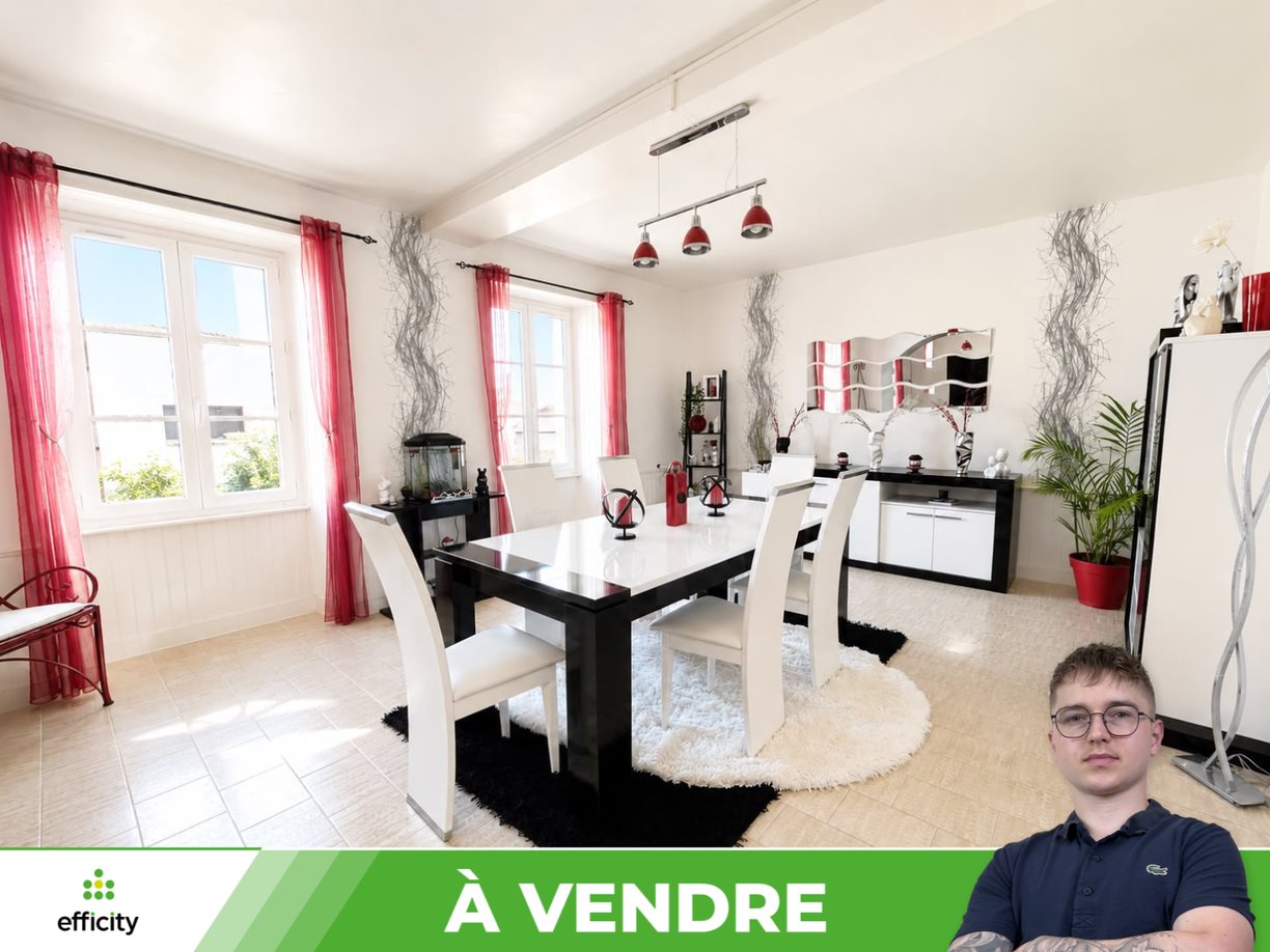 Maison à vendre, 151m², Monts-sur-Guesnes