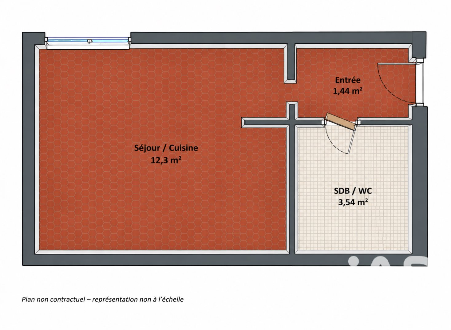 Appartement à vendre, 17m², Livry-Gargan