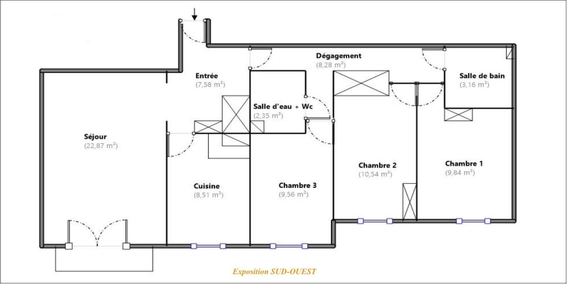 Appartement à vendre, 83m², Nogent-sur-Marne