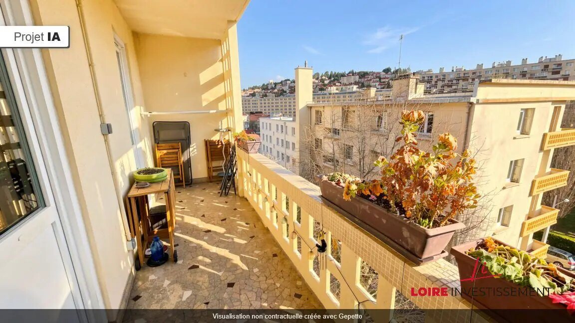 Appartement à vendre, 57m², Saint-Étienne