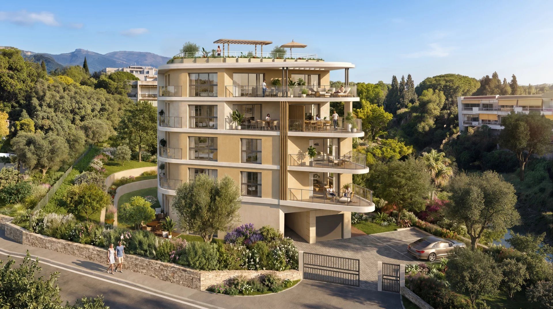 New Property Development in Antibes Close to town centre and the Port : 76 m² 4-room... - Plus