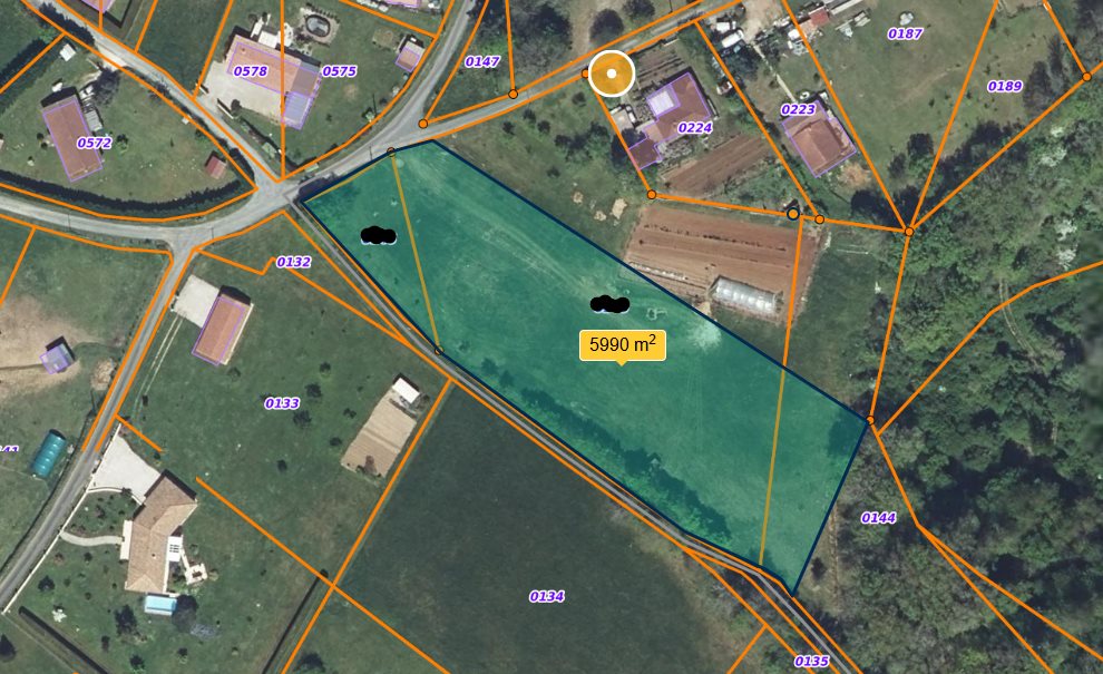 Terrain Rouffignac Saint Cernin De Reilhac 6000 m²