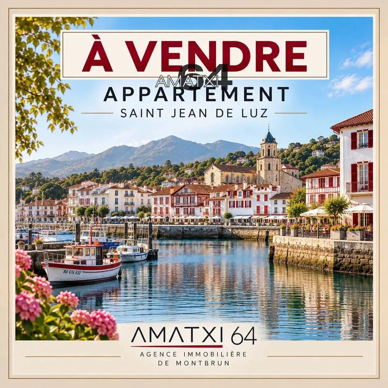 Appartement à vendre, 76m², Saint-Jean-de-Luz