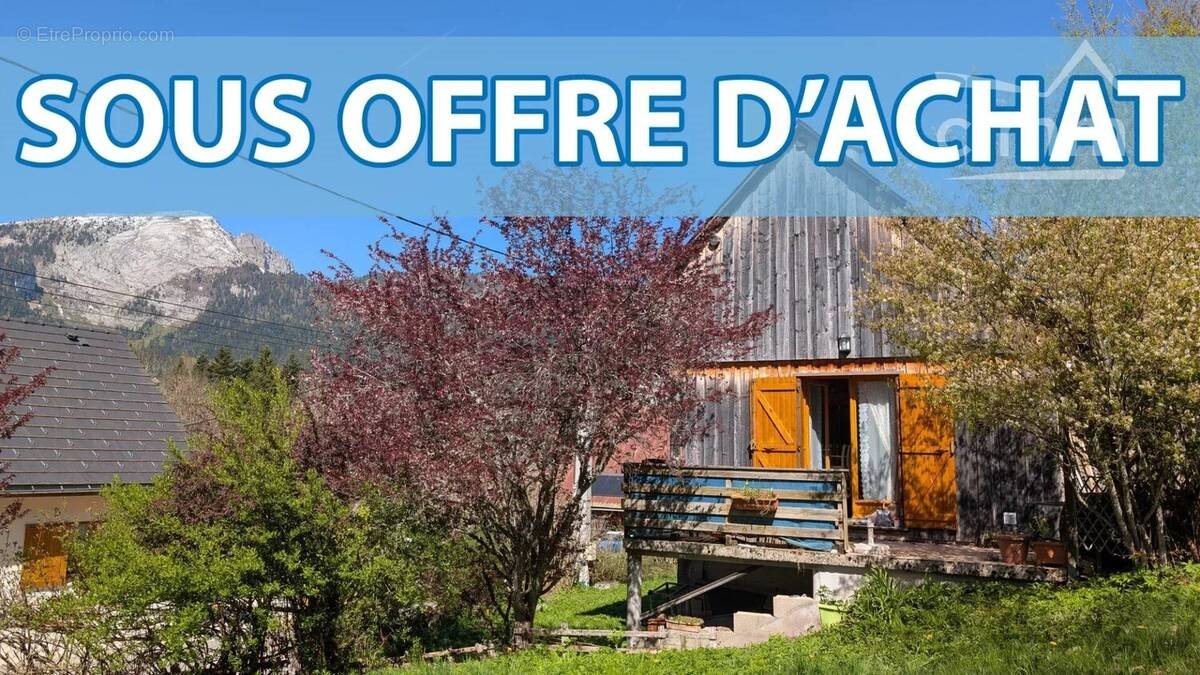 Maison à vendre, 51m², Saint-Pierre-de-Chartreuse