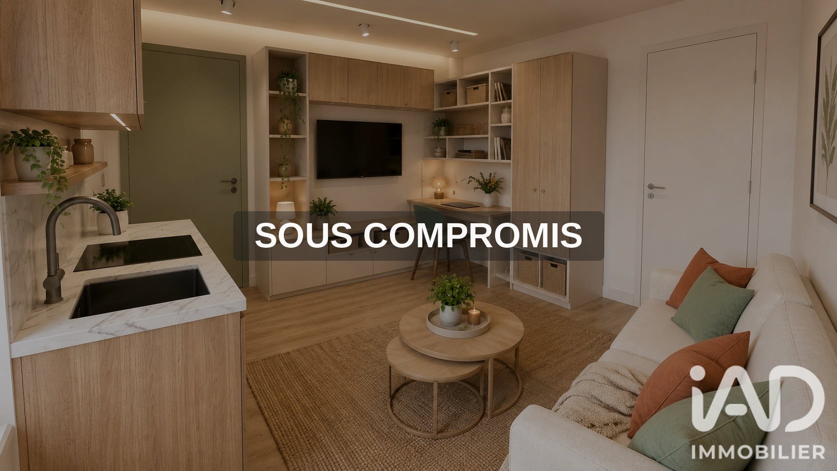 Appartement à vendre, 18m², Villeurbanne