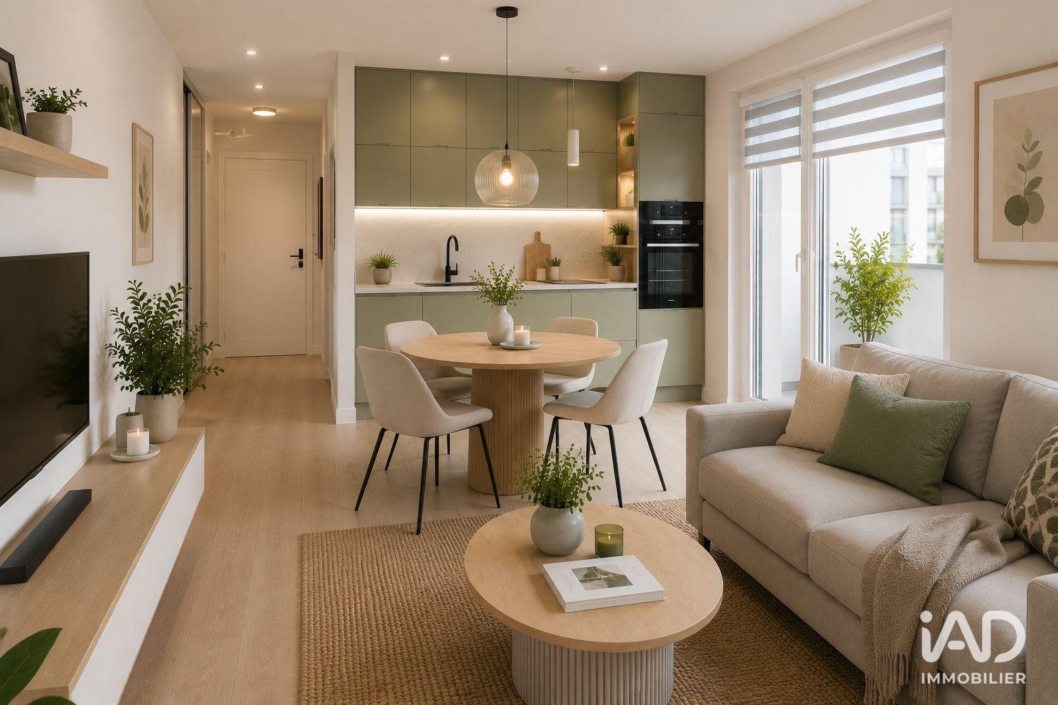 Appartement à vendre, 37m², Belleville
