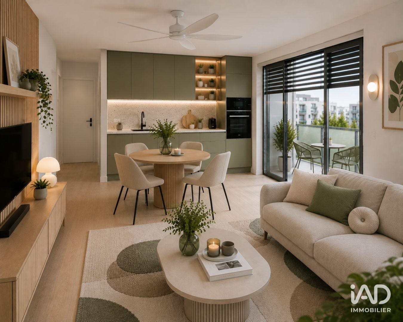 Appartement à vendre, 45m², Jassans-Riottier