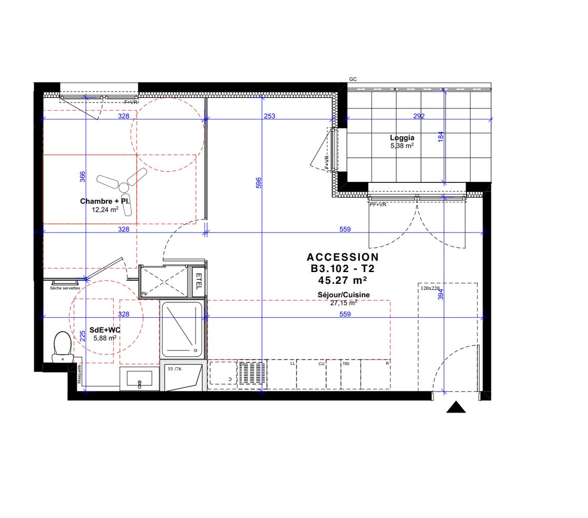Appartement à vendre, 2m², Port-Saint-Louis-du-Rhône