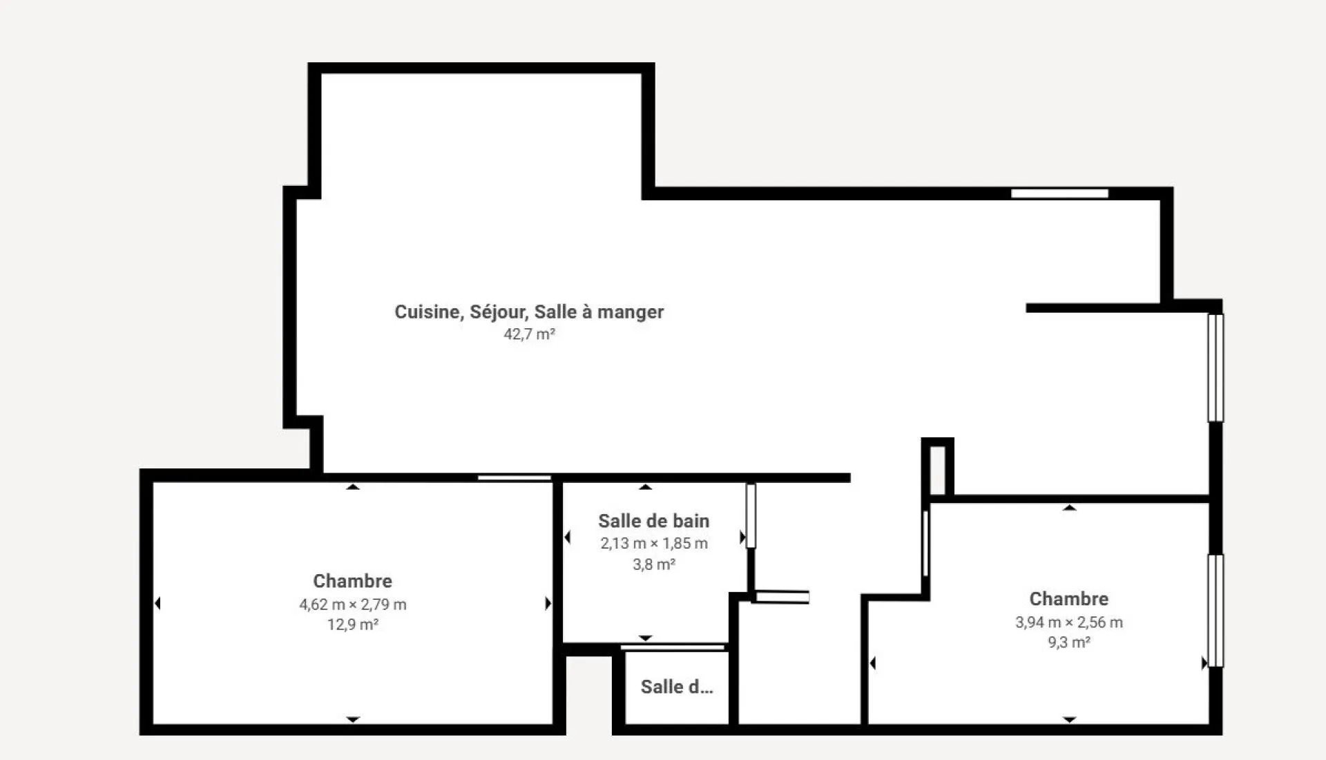 Appartement à vendre, 70m², Floirac