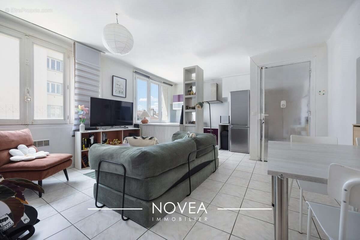 Appartement à vendre, 60m², Lyon 7ème