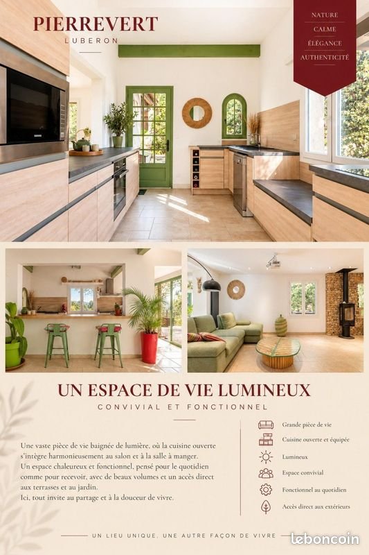 Maison à vendre, 195m², Pierrevert