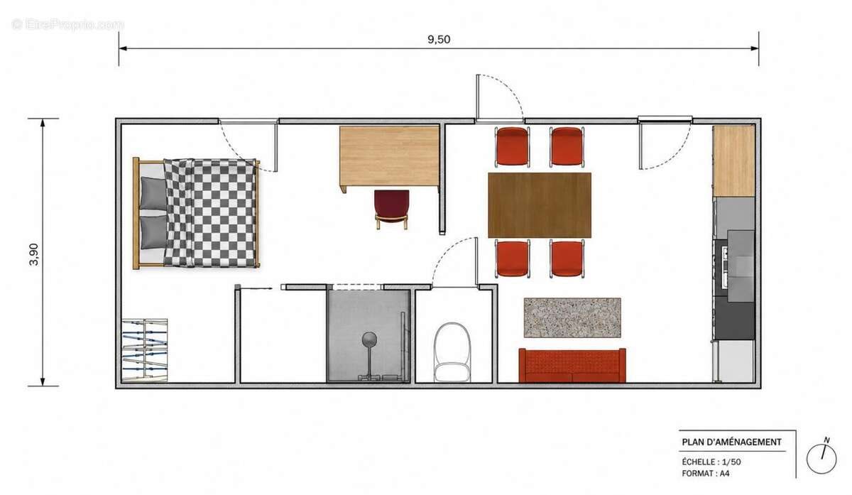 Appartement à vendre, 34m², La Rochelle