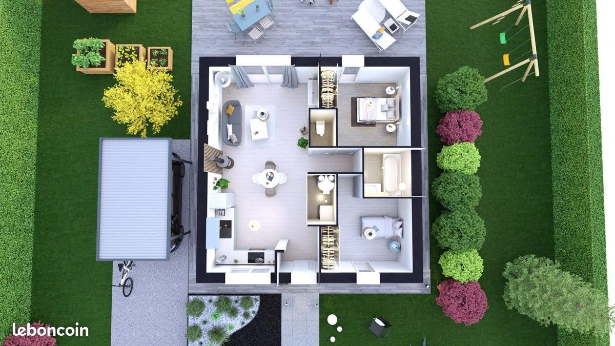 Maison à vendre, 55m², Ailly-sur-Somme