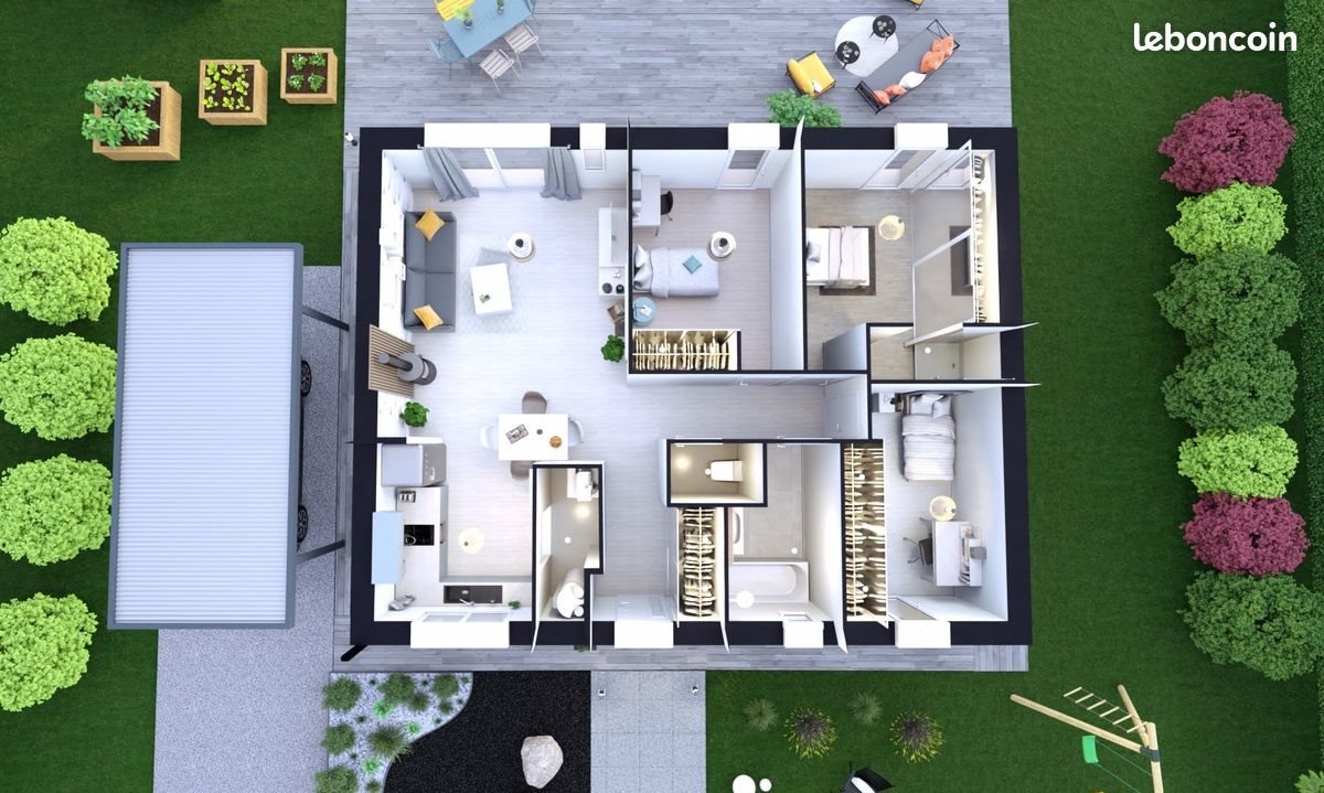 Maison à vendre, 74m², Corbie