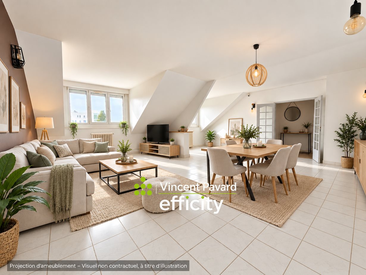 Appartement à vendre, 105m², Saint-Pierre-des-Corps