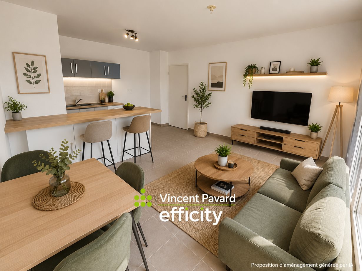 Appartement à vendre, 52m², Tours