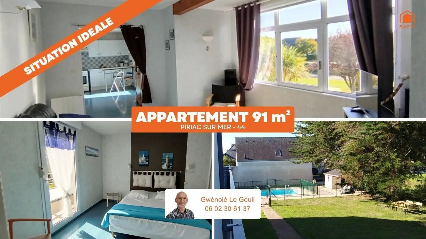 Appartement à vendre, 91m², Piriac-sur-Mer