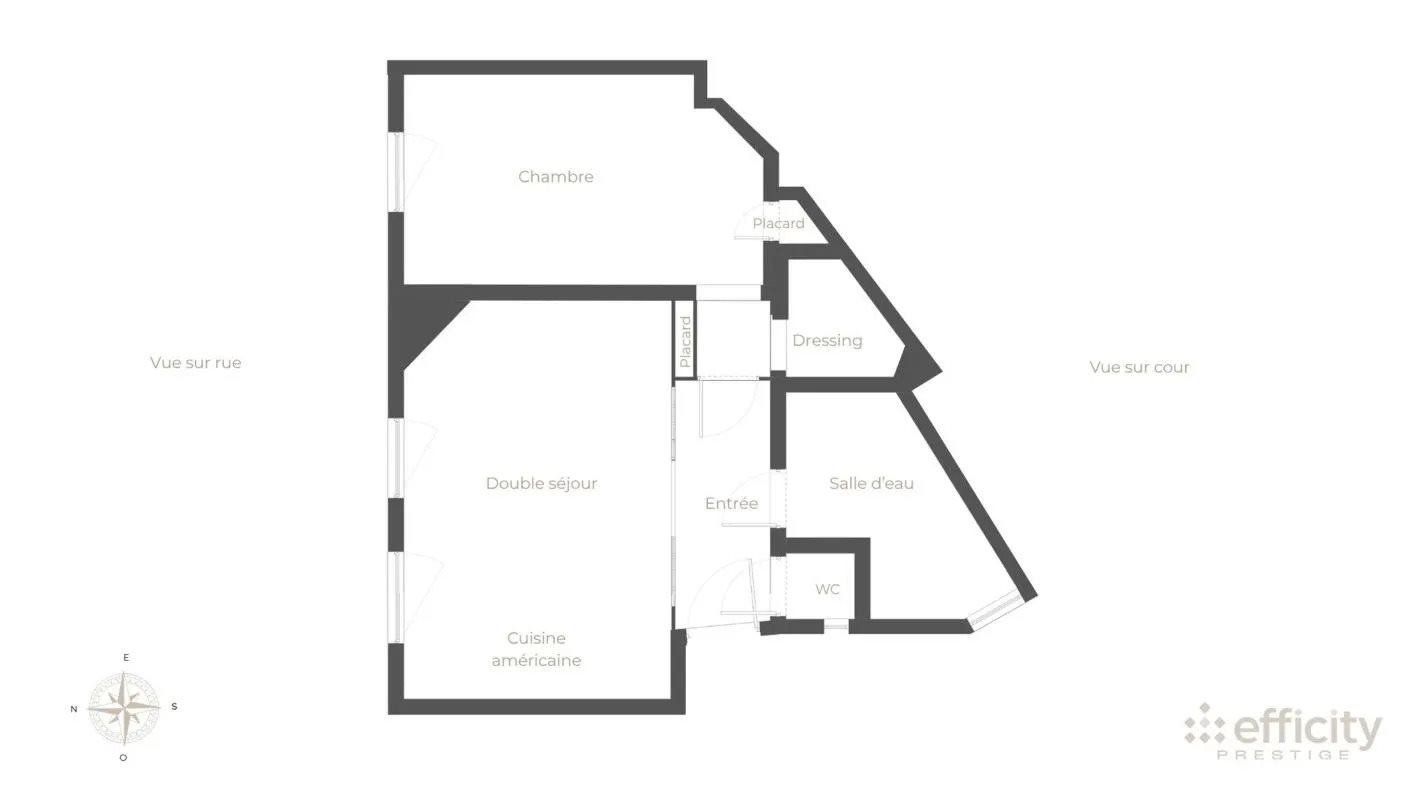 Appartement à vendre, 41m², Asnières-sur-Seine