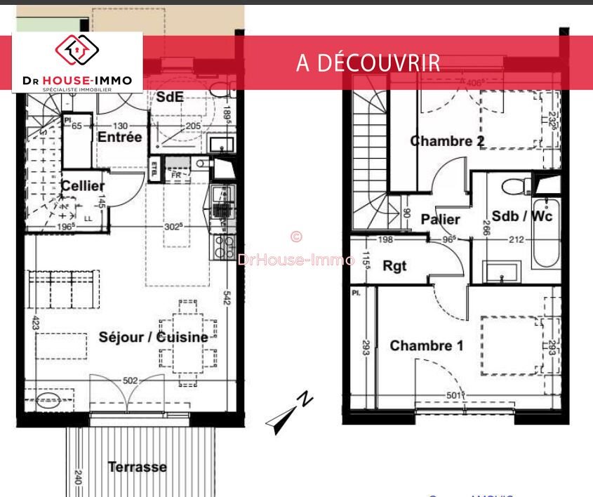 Maison à vendre, 73m², Saint-Jean-d'Illac